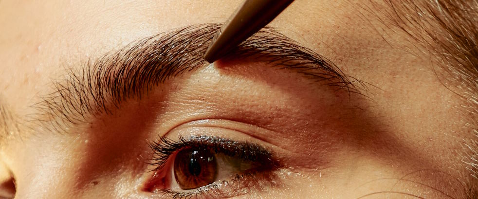 defined eyebrows